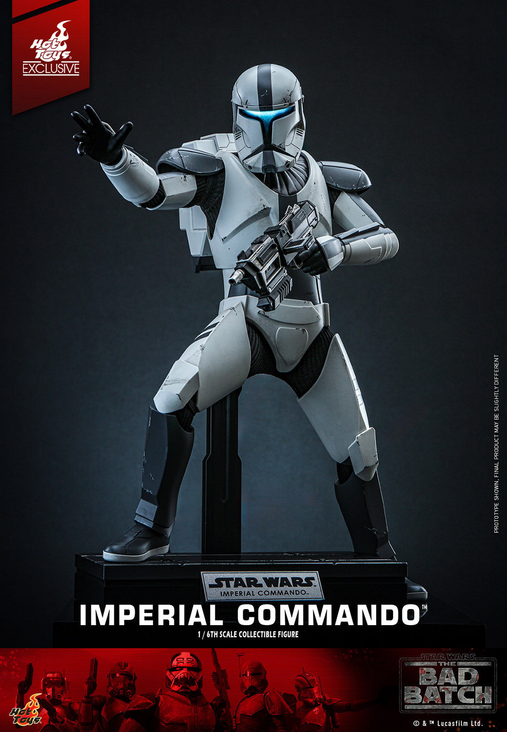 Imperial Commando Star Wars Sixth Scale Figure