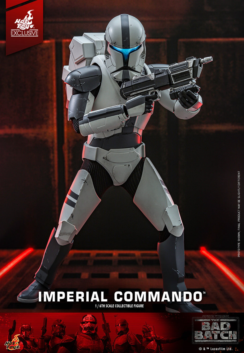 Imperial Commando Star Wars Sixth Scale Figure