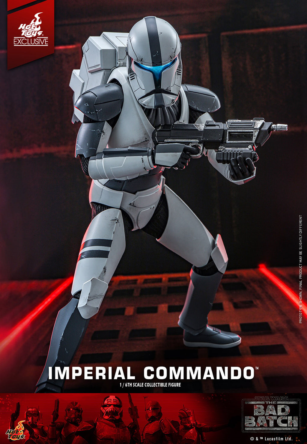 Imperial Commando Star Wars Sixth Scale Figure