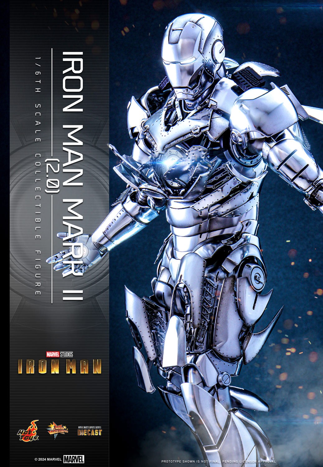 Iron Man Mark II (2.0) Marvel Sixth Scale Figure