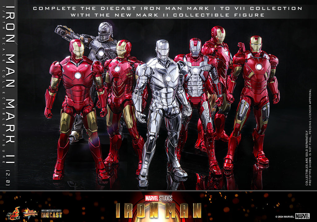 Iron Man Mark II (2.0) Marvel Sixth Scale Figure