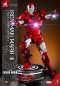 Iron Man Mark III (Red & Chrome Version) Marvel Sixth Scale Figure