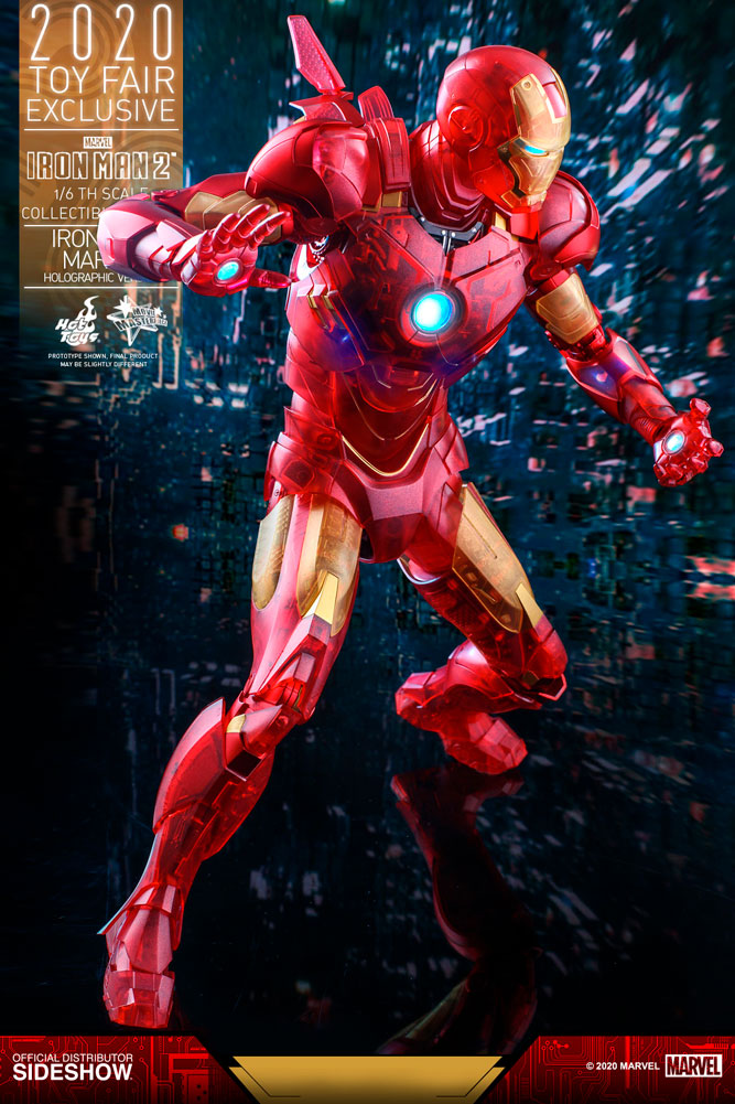 Iron Man Mark IV (Holographic Version) Marvel Sixth Scale Figure