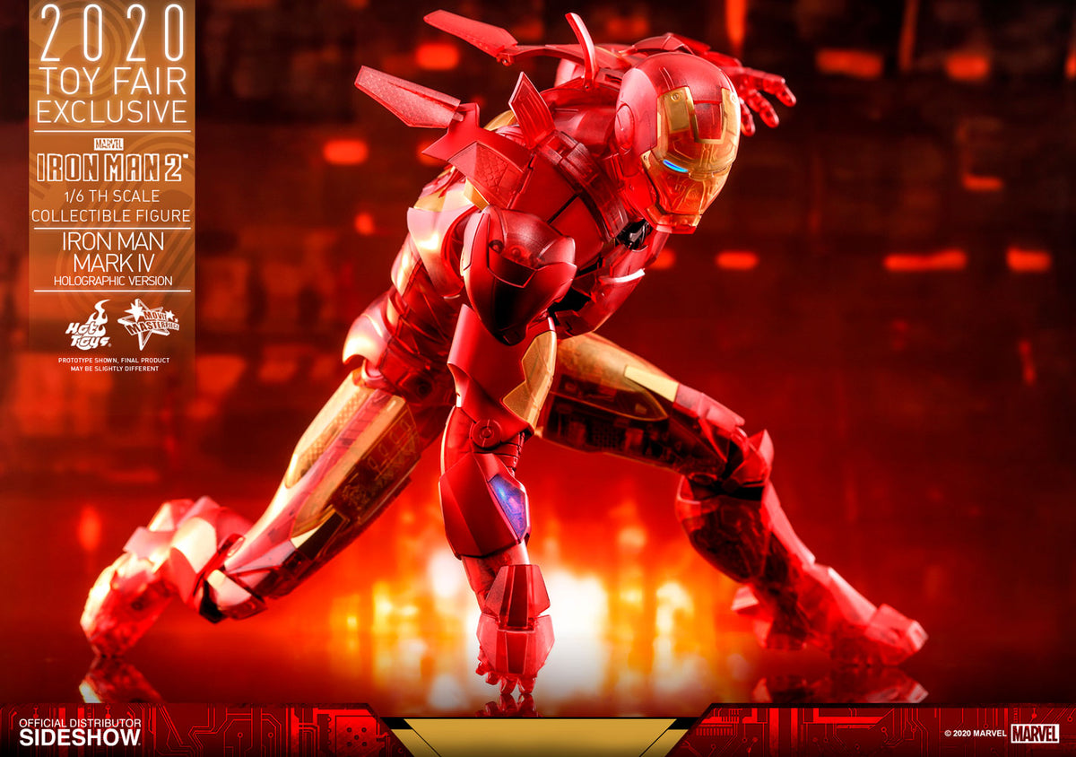 Iron Man Mark IV (Holographic Version) Marvel Sixth Scale Figure