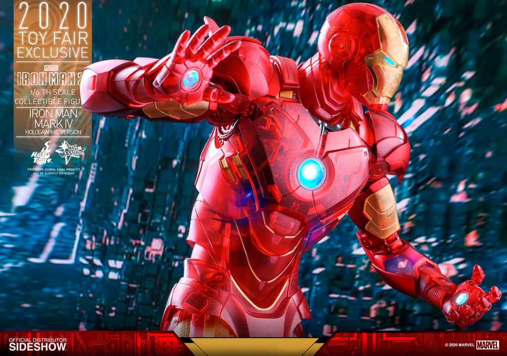 Iron Man Mark IV (Holographic Version) Marvel Sixth Scale Figure