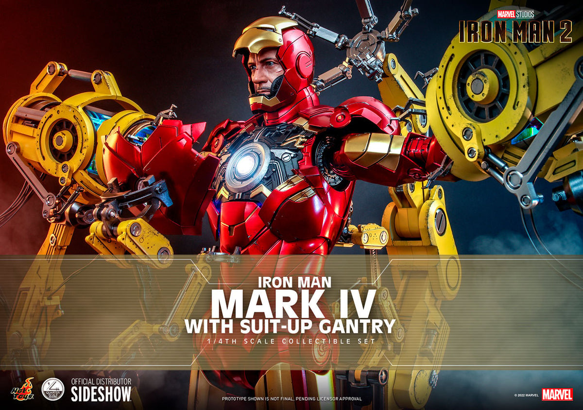 Iron Man Mark IV Marvel Quarter Scale Figure