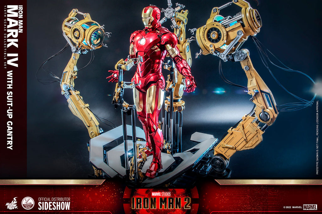 Iron Man Mark IV Marvel Quarter Scale Figure