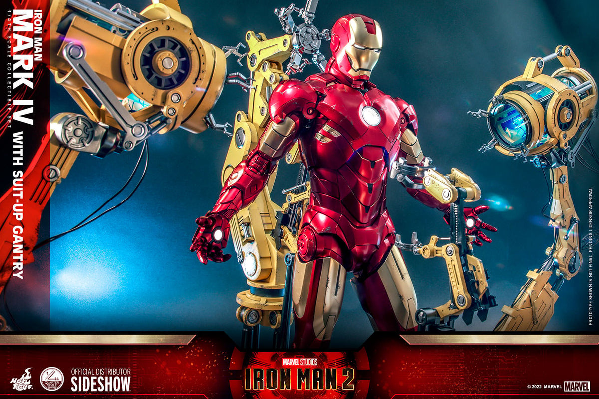 Iron Man Mark IV Marvel Quarter Scale Figure