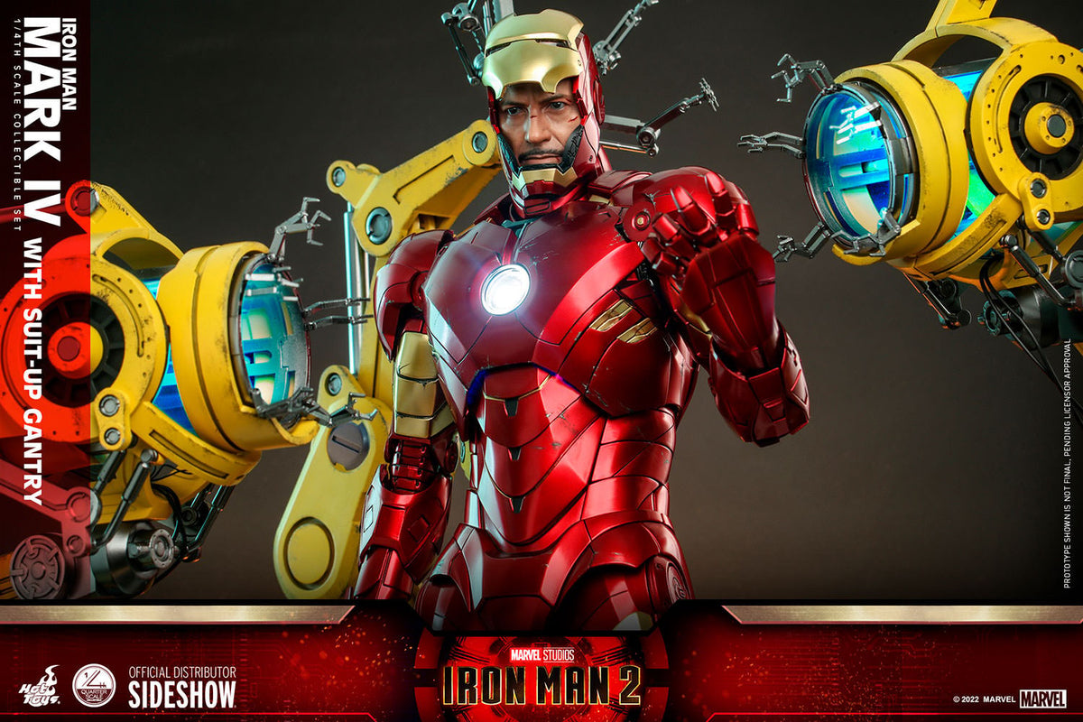 Iron Man Mark IV Marvel Quarter Scale Figure