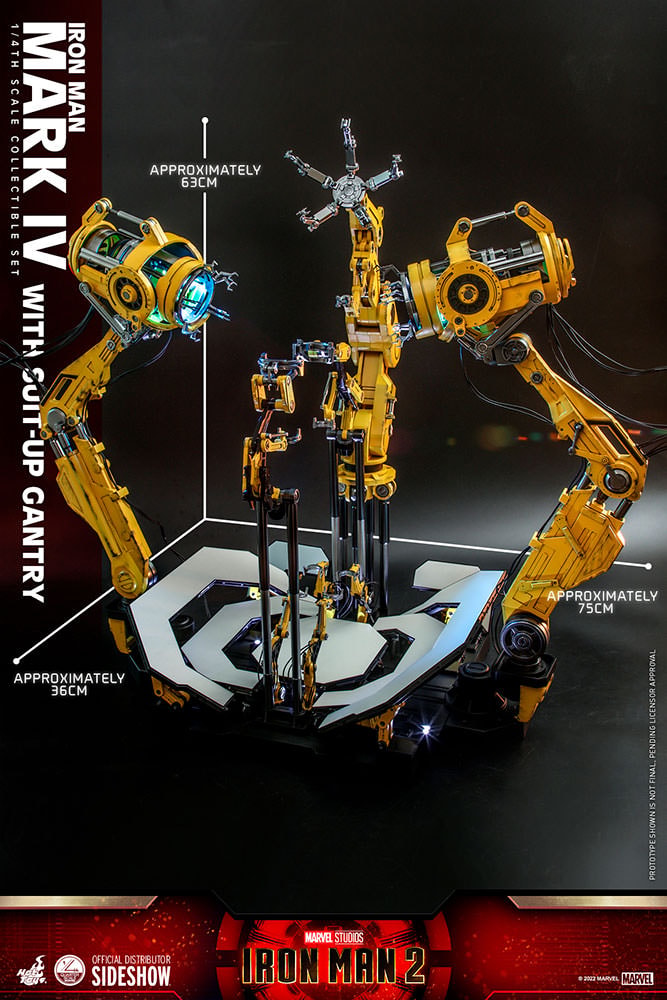 Iron Man Mark IV Marvel Quarter Scale Figure