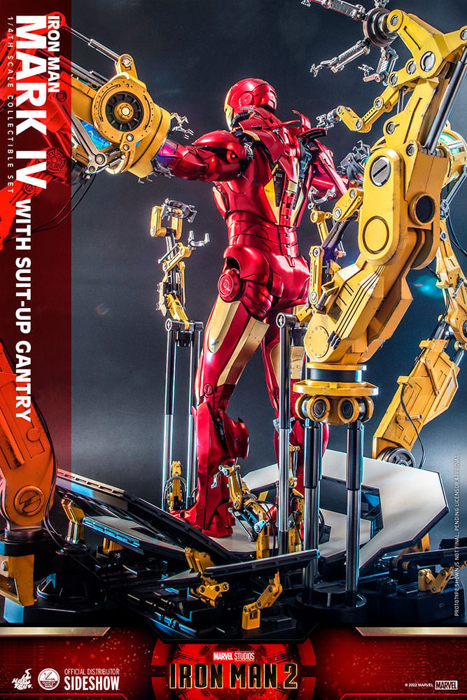 Iron Man Mark IV Marvel Quarter Scale Figure