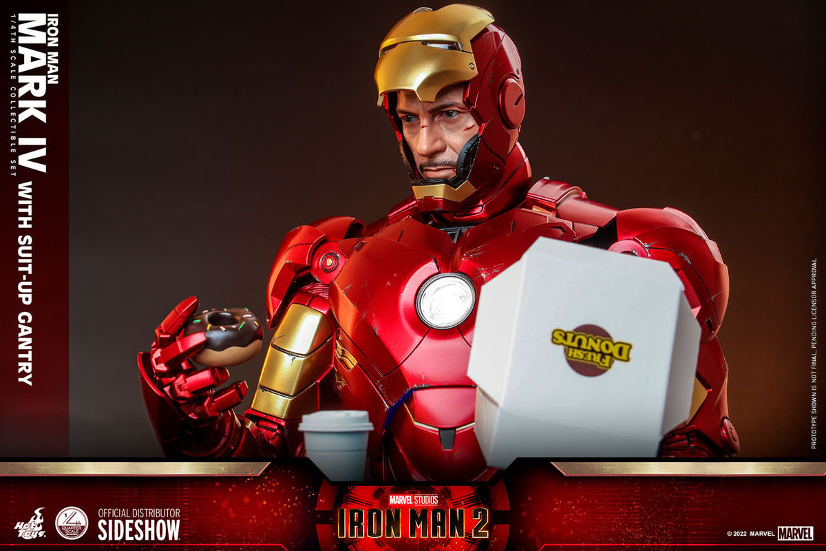 Iron Man Mark IV Marvel Quarter Scale Figure