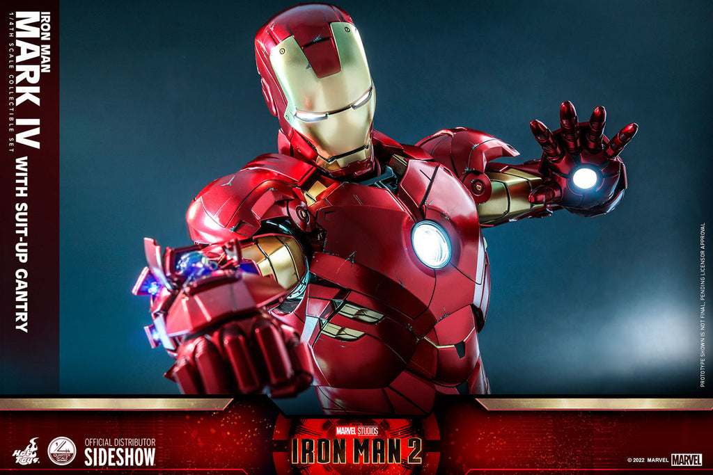 Iron Man Mark IV Marvel Quarter Scale Figure