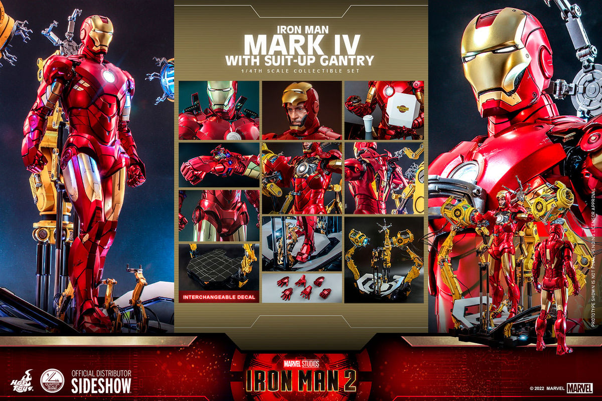 Iron Man Mark IV Marvel Quarter Scale Figure
