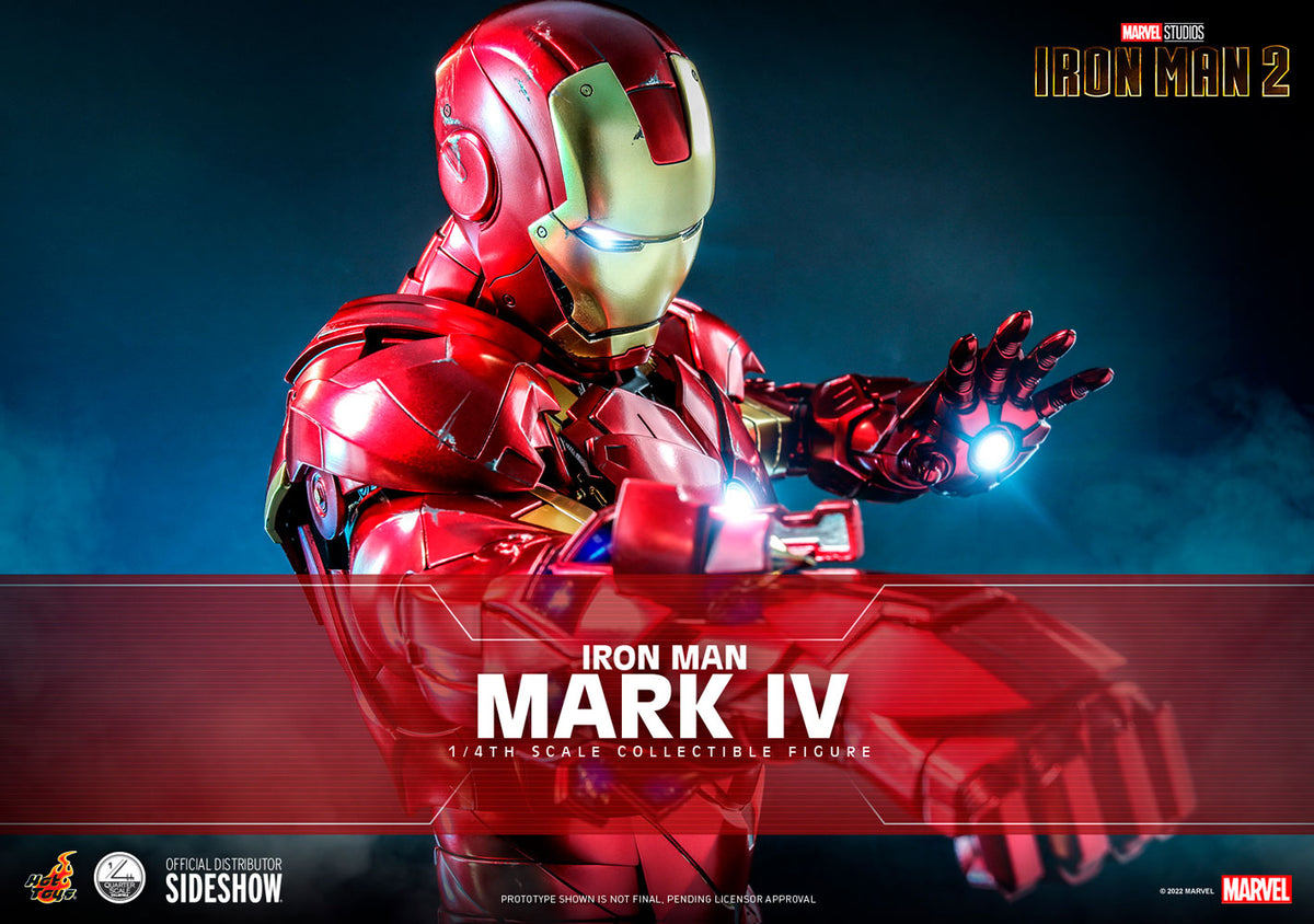 Iron Man Mark IV Marvel Quarter Scale Figure