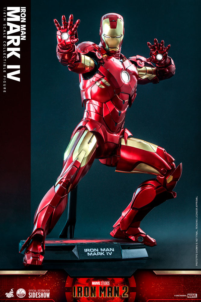 Iron Man Mark IV Marvel Quarter Scale Figure