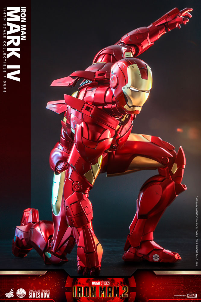 Iron Man Mark IV Marvel Quarter Scale Figure