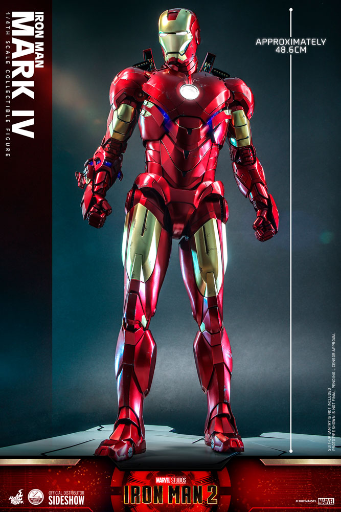 Iron Man Mark IV Marvel Quarter Scale Figure