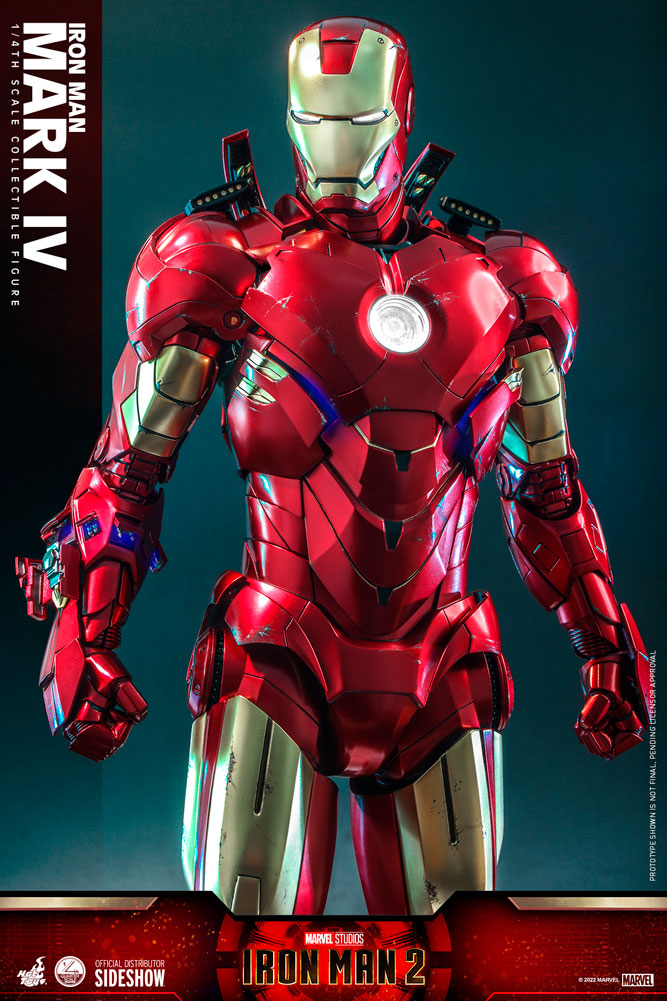 Iron Man Mark IV Marvel Quarter Scale Figure
