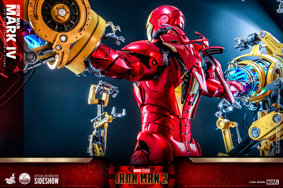Iron Man Mark IV Marvel Quarter Scale Figure