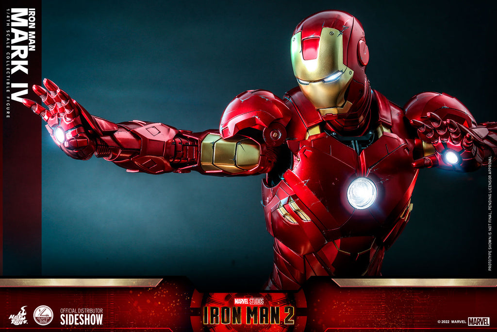 Iron Man Mark IV Marvel Quarter Scale Figure