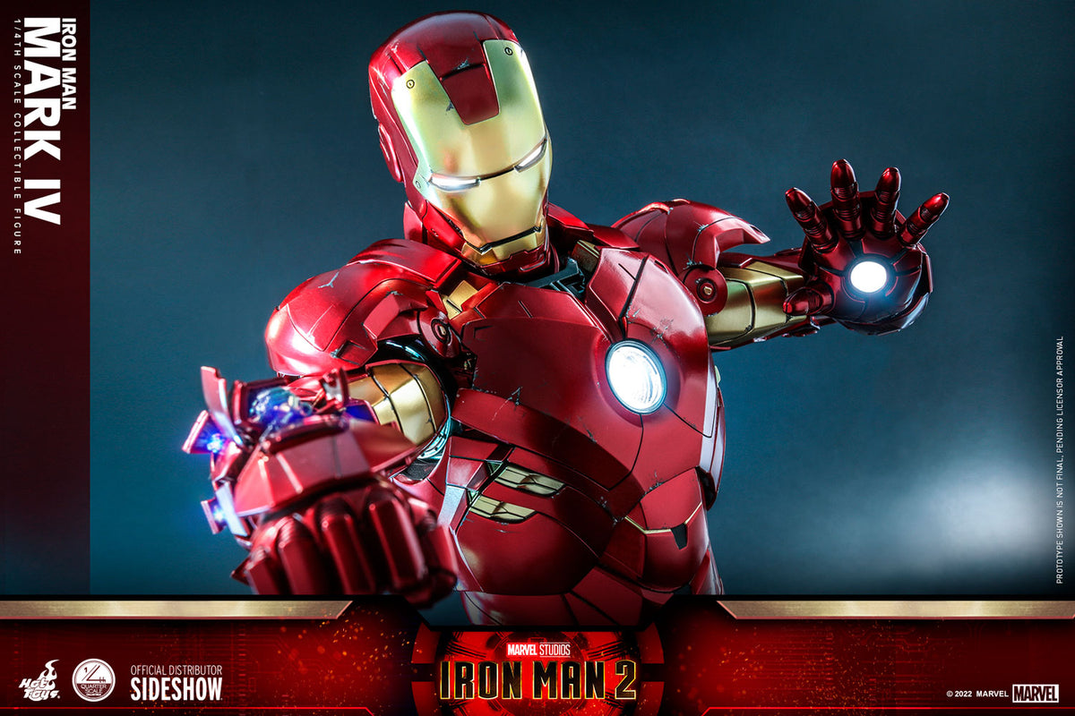 Iron Man Mark IV Marvel Quarter Scale Figure