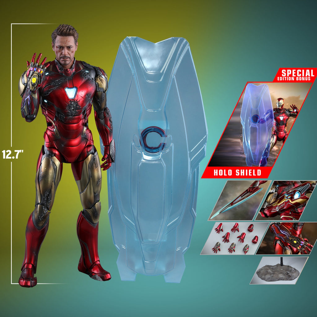 Iron Man Mark LXXXV (Battle Damaged Version) Marvel Sixth Scale Figure