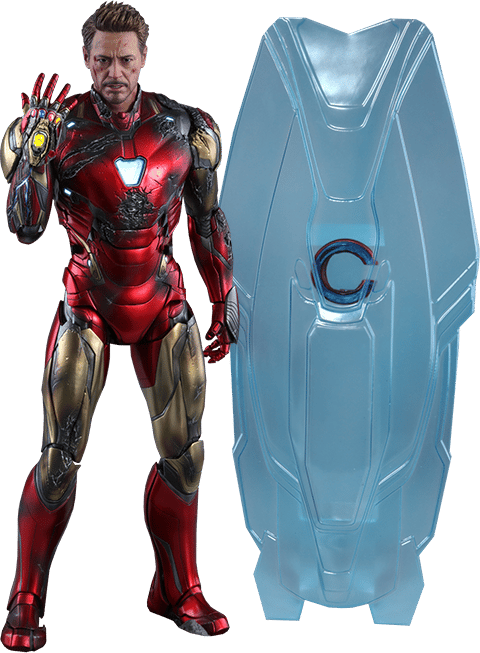 Iron Man Mark LXXXV (Battle Damaged Version) Marvel Sixth Scale Figure