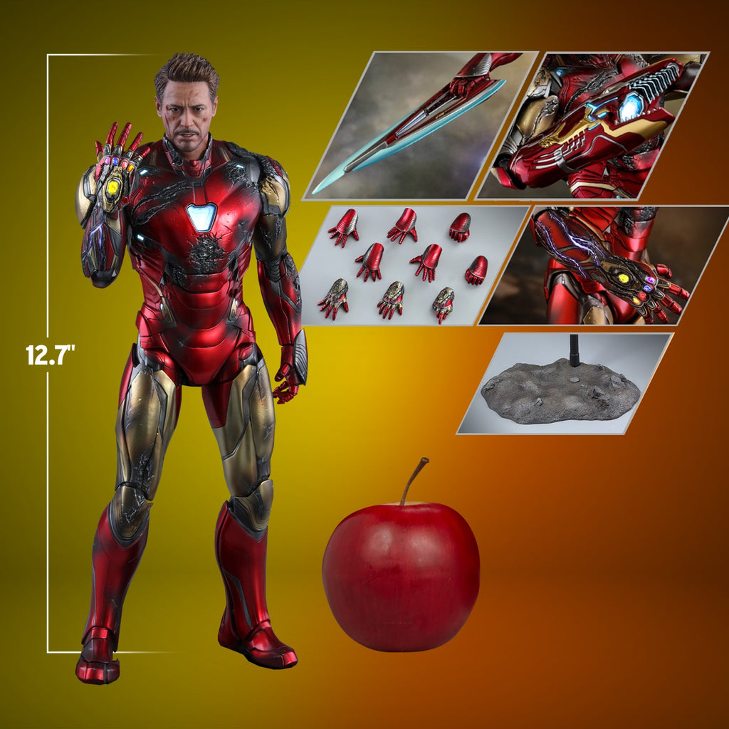 Iron Man Mark LXXXV (Battle Damaged Version) Marvel Sixth Scale Figure