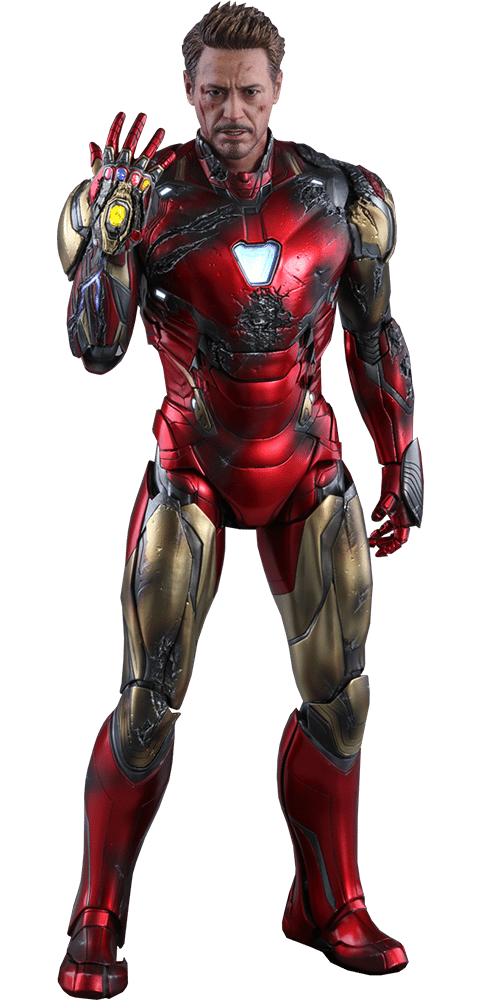 Iron Man Mark LXXXV (Battle Damaged Version) Marvel Sixth Scale Figure