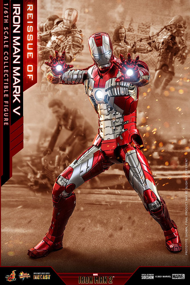 Iron Man Mark V Marvel Sixth Scale Figure