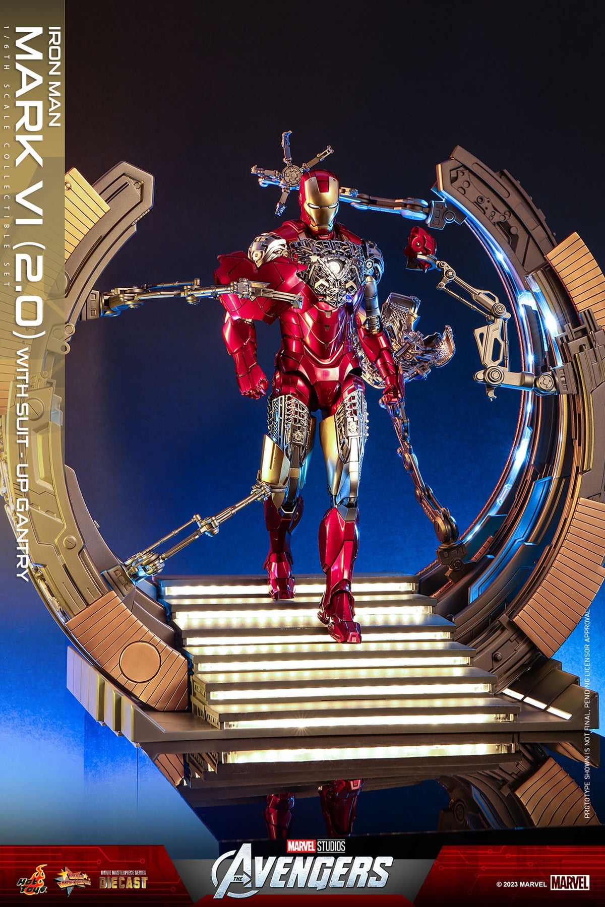 Iron Man Mark VI (2.0) Marvel Sixth Scale Figure