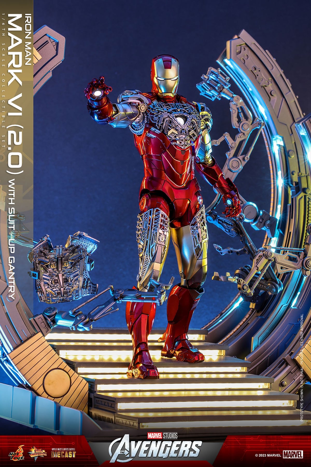 Iron Man Mark VI (2.0) Marvel Sixth Scale Figure