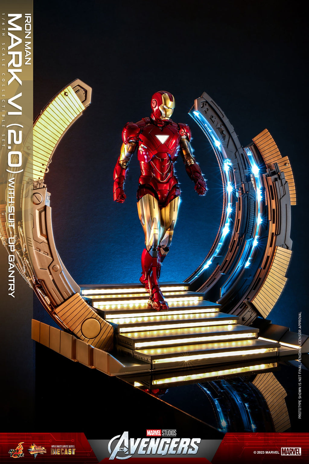 Iron Man Mark VI (2.0) Marvel Sixth Scale Figure