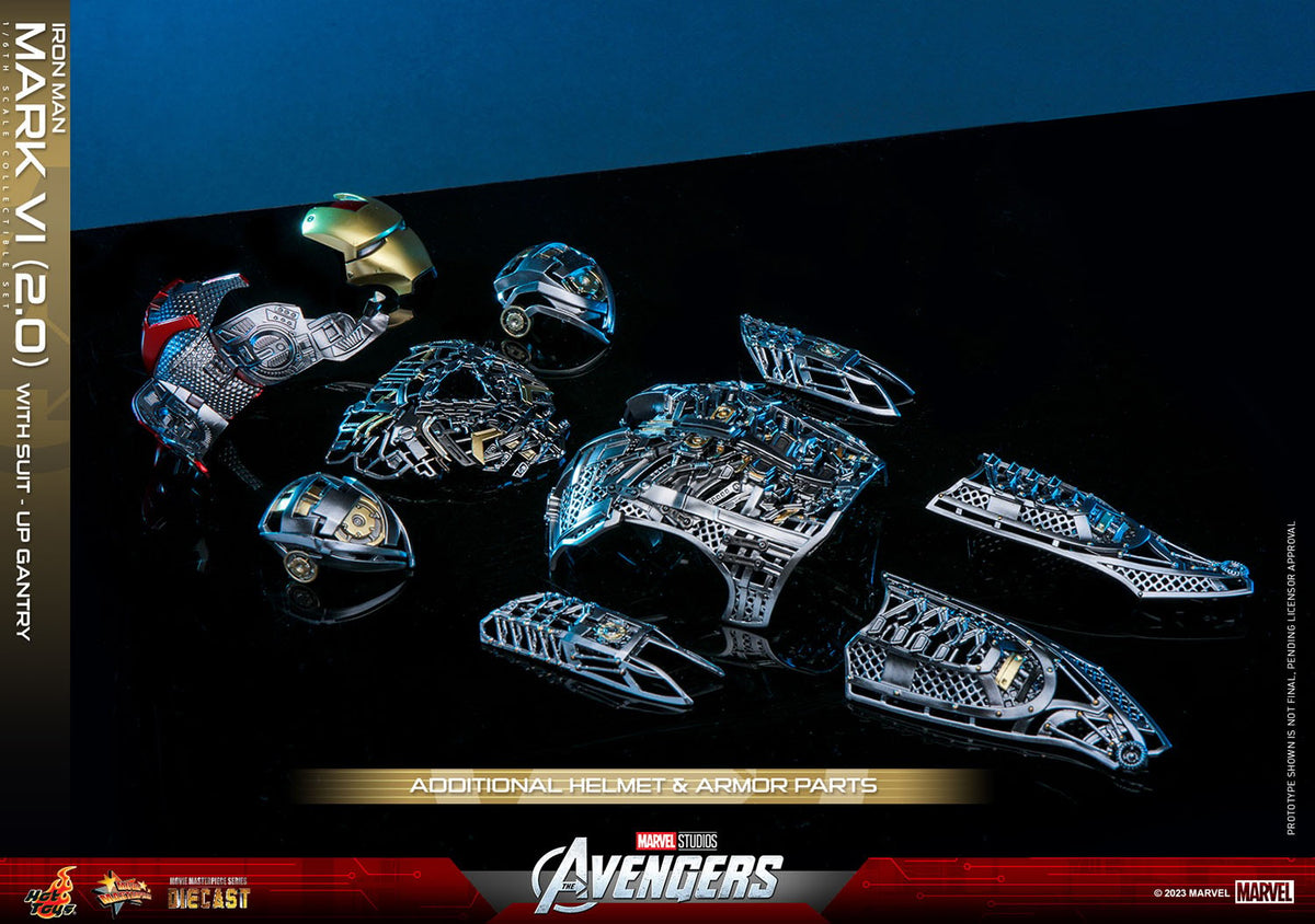 Iron Man Mark VI (2.0) Marvel Sixth Scale Figure