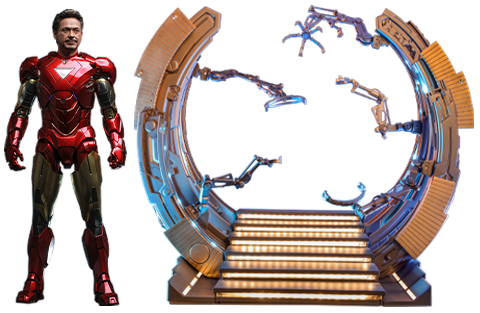 Iron Man Mark VI (2.0) Marvel Sixth Scale Figure