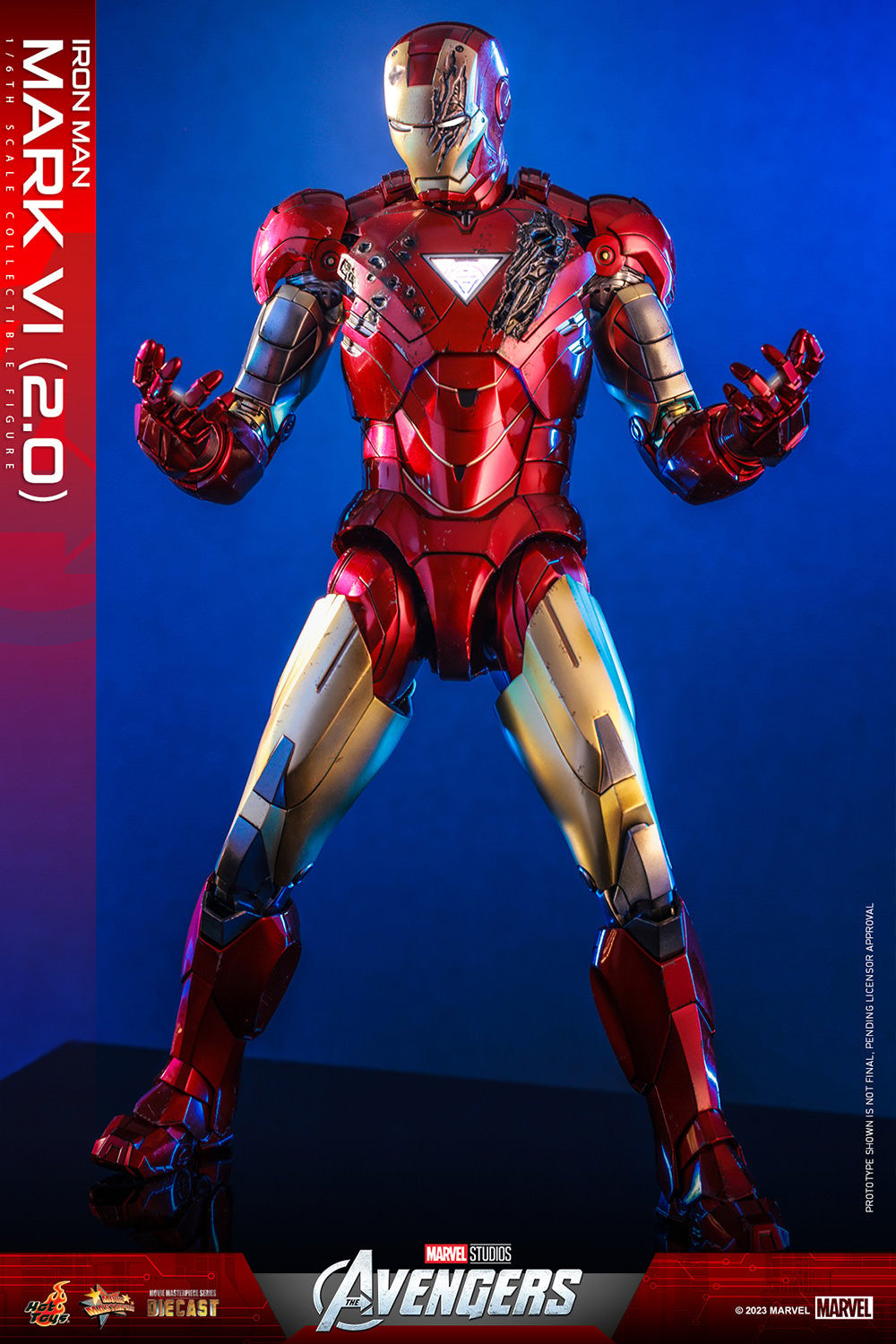 Iron Man Mark VI (2.0) Marvel Sixth Scale Figure