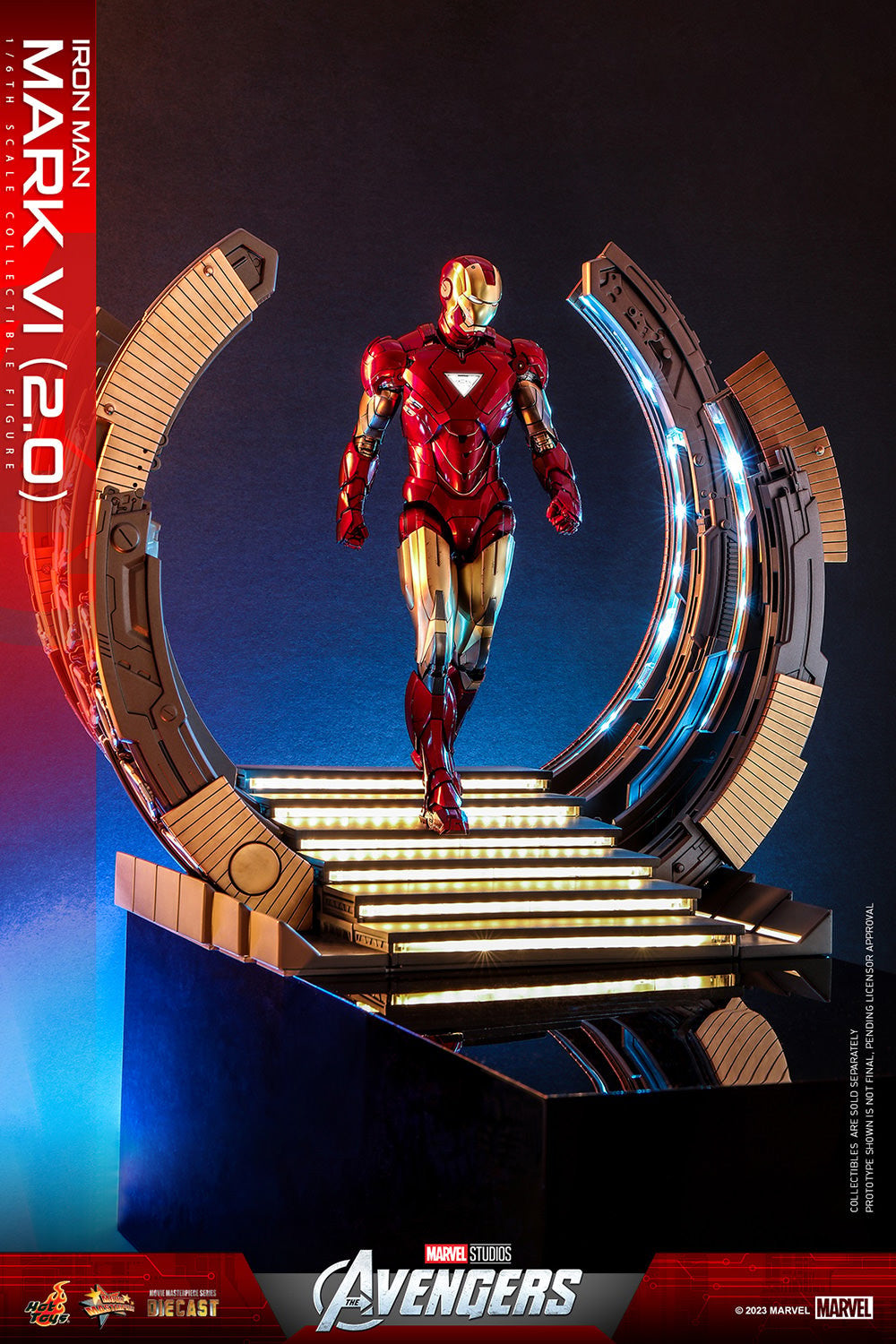 Iron Man Mark VI (2.0) Marvel Sixth Scale Figure