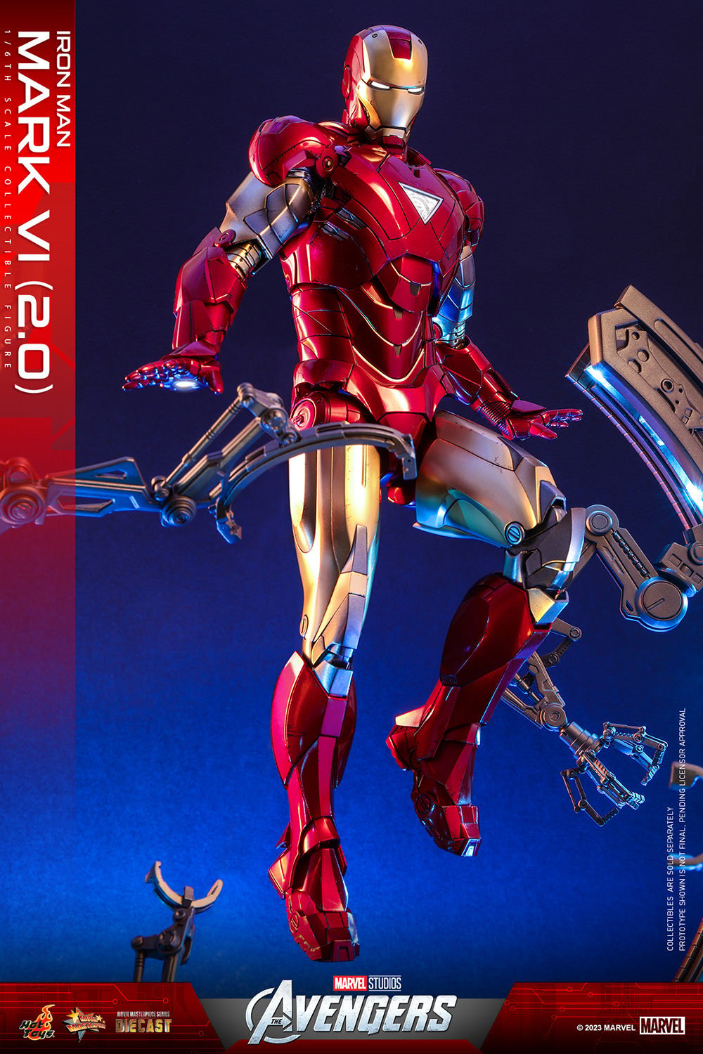 Iron Man Mark VI (2.0) Marvel Sixth Scale Figure
