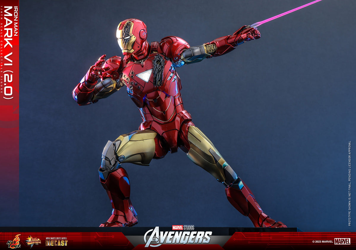 Iron Man Mark VI (2.0) Marvel Sixth Scale Figure