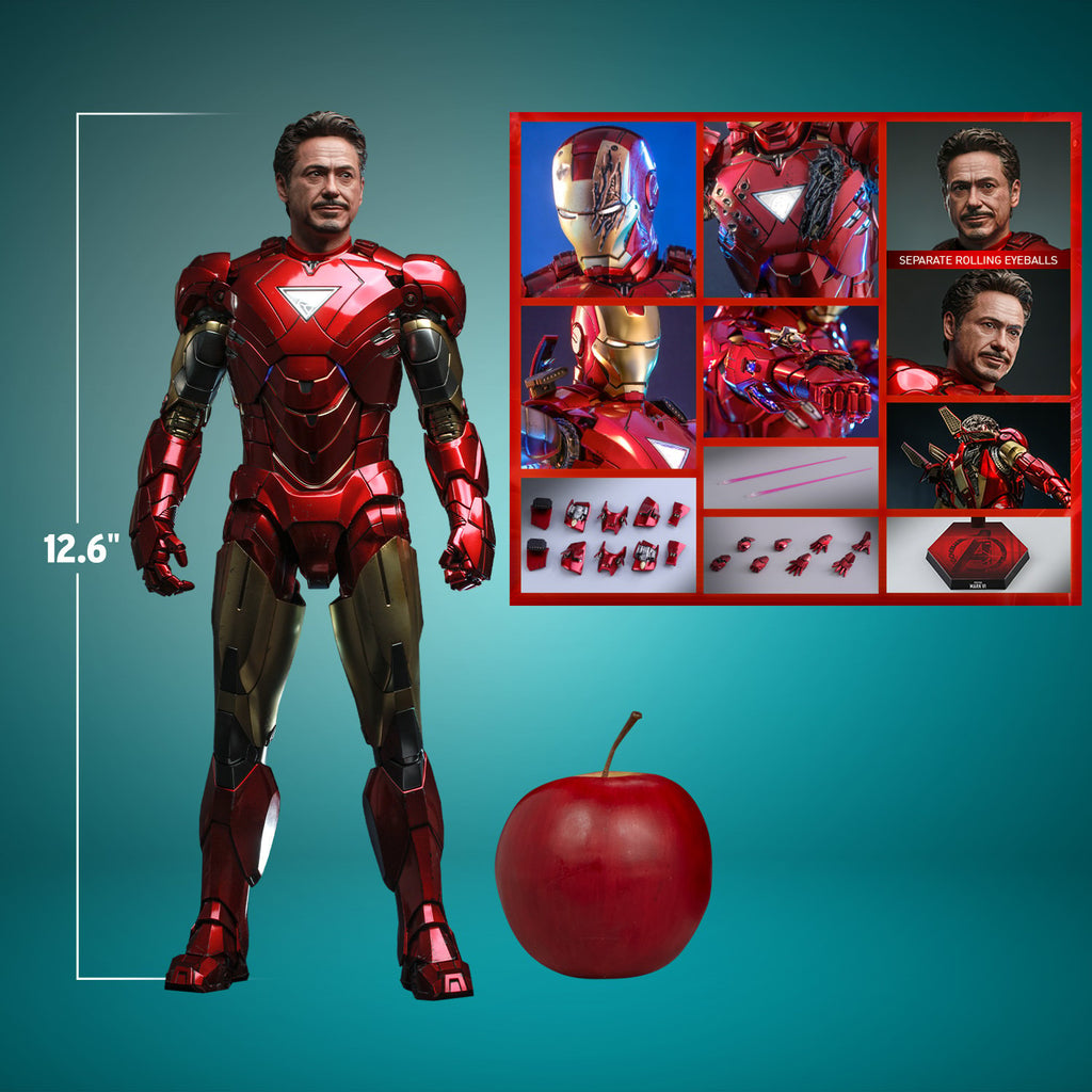 Iron Man Mark VI (2.0) Marvel Sixth Scale Figure