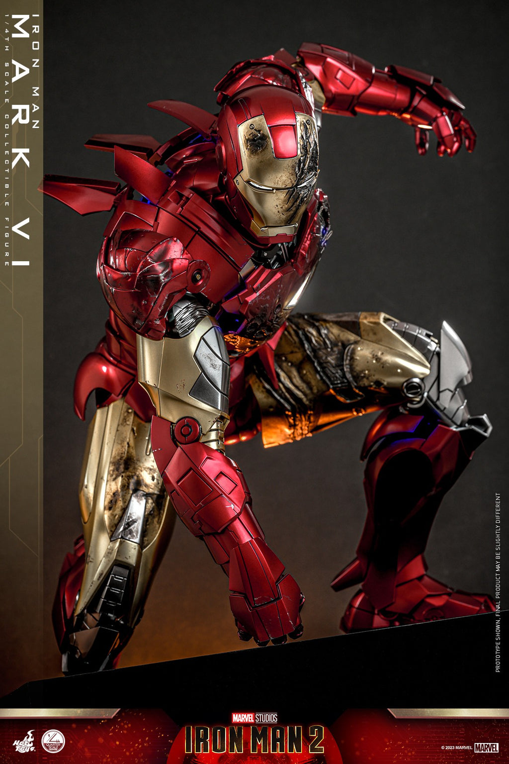 Iron Man Mark VI Marvel Quarter Scale Figure