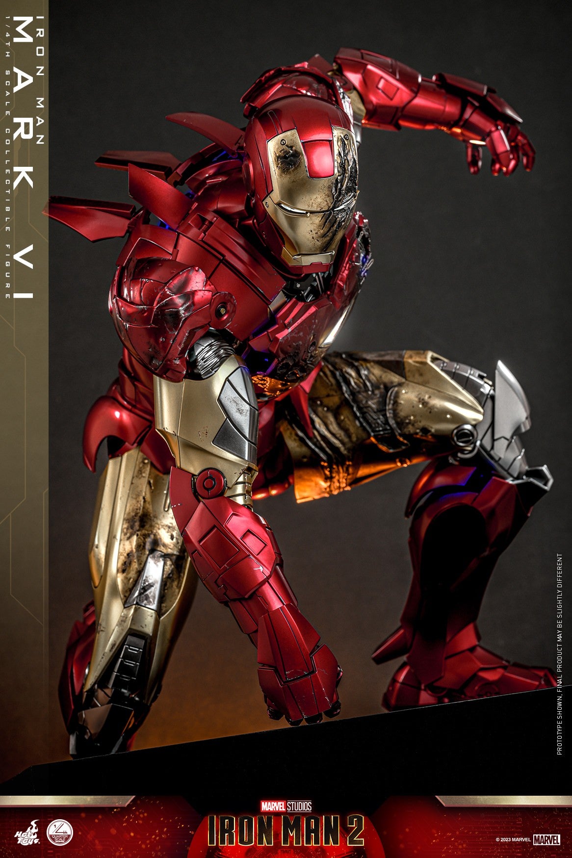 Iron Man Mark VI Marvel Quarter Scale Figure