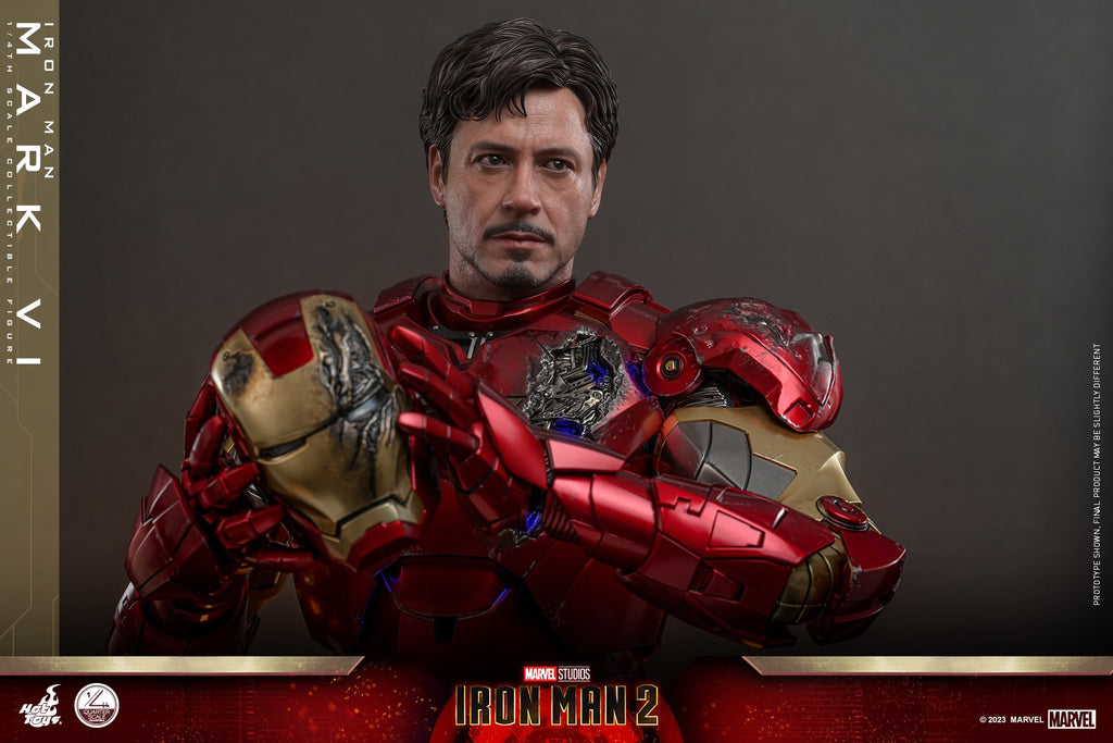 Iron Man Mark VI Marvel Quarter Scale Figure