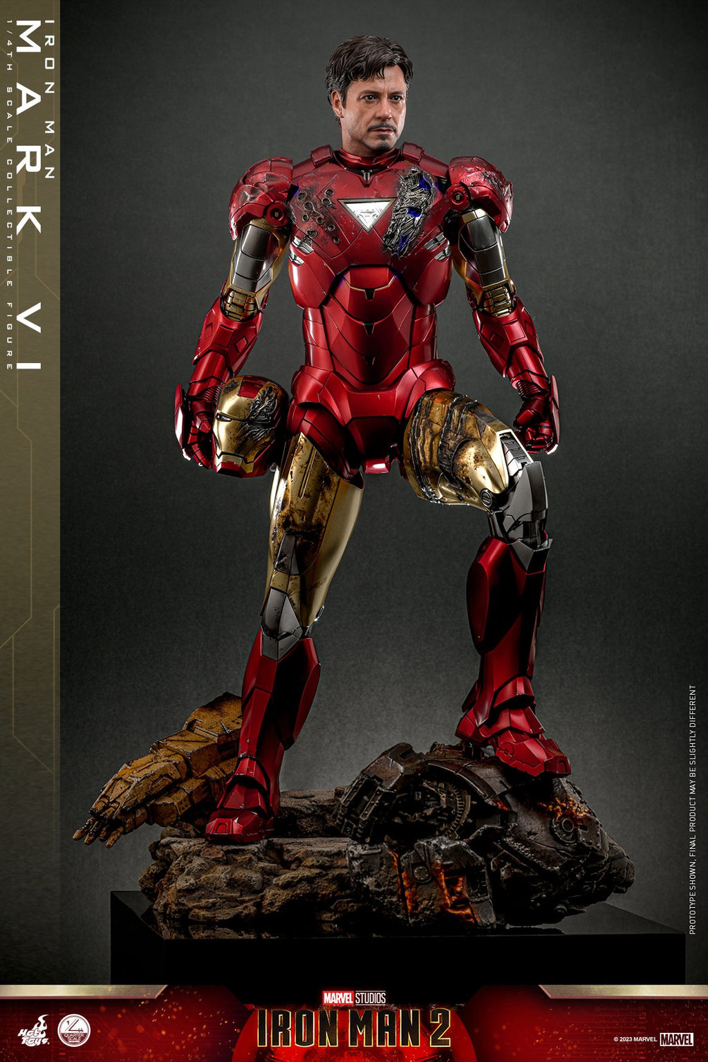 Iron Man Mark VI Marvel Quarter Scale Figure