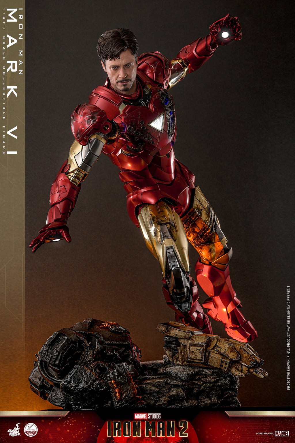 Iron Man Mark VI Marvel Quarter Scale Figure
