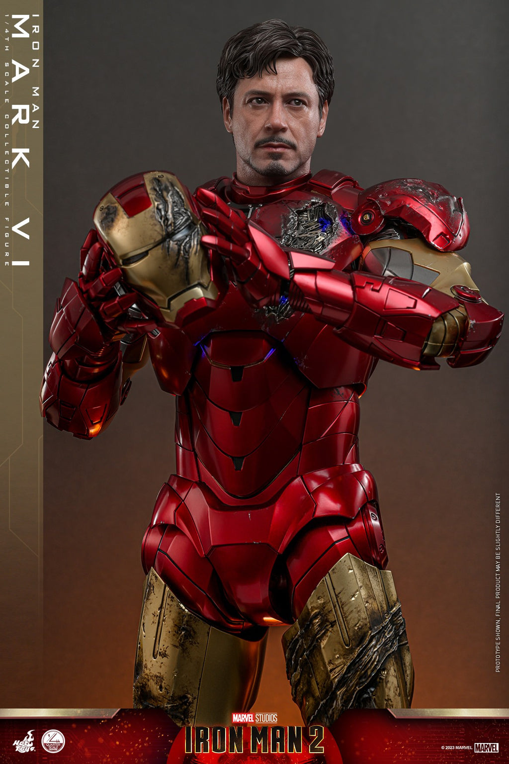 Iron Man Mark VI Marvel Quarter Scale Figure
