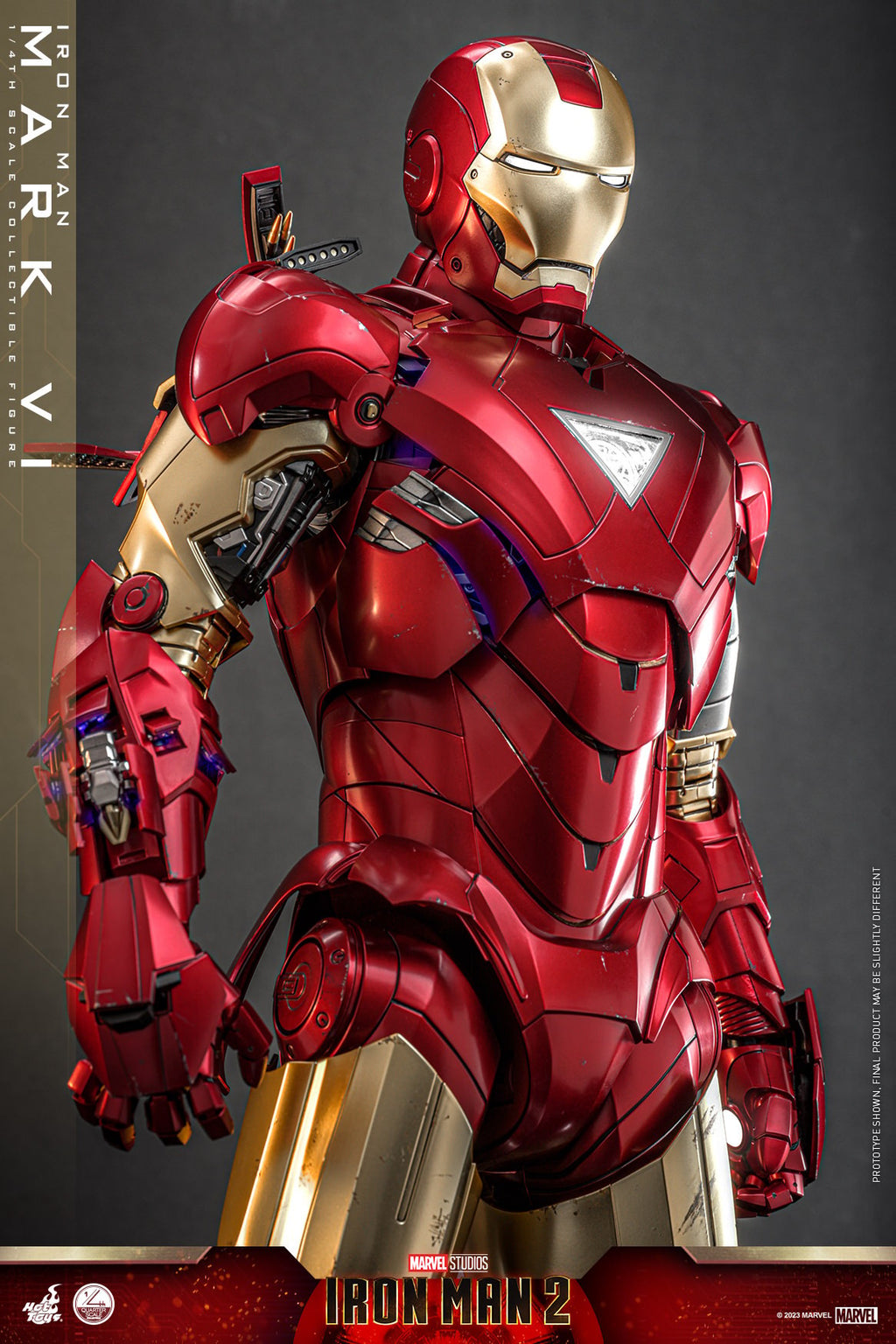 Iron Man Mark VI Marvel Quarter Scale Figure