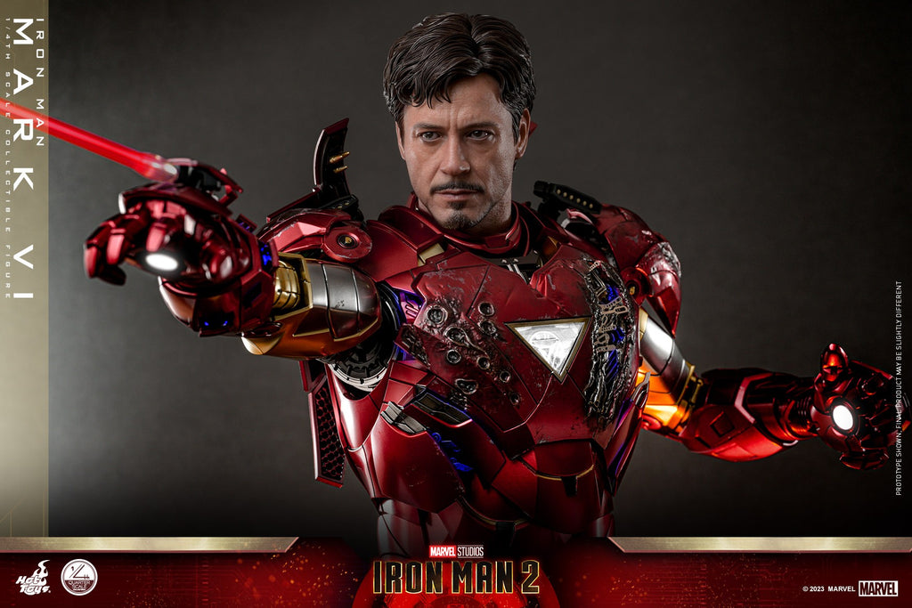 Iron Man Mark VI Marvel Quarter Scale Figure