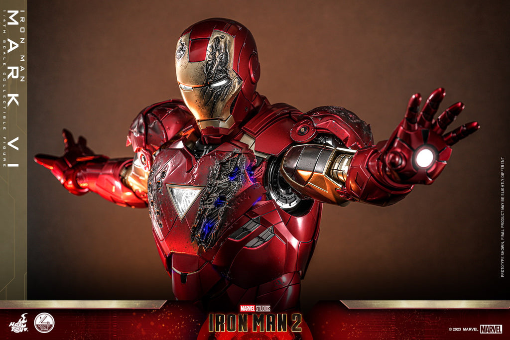 Iron Man Mark VI Marvel Quarter Scale Figure